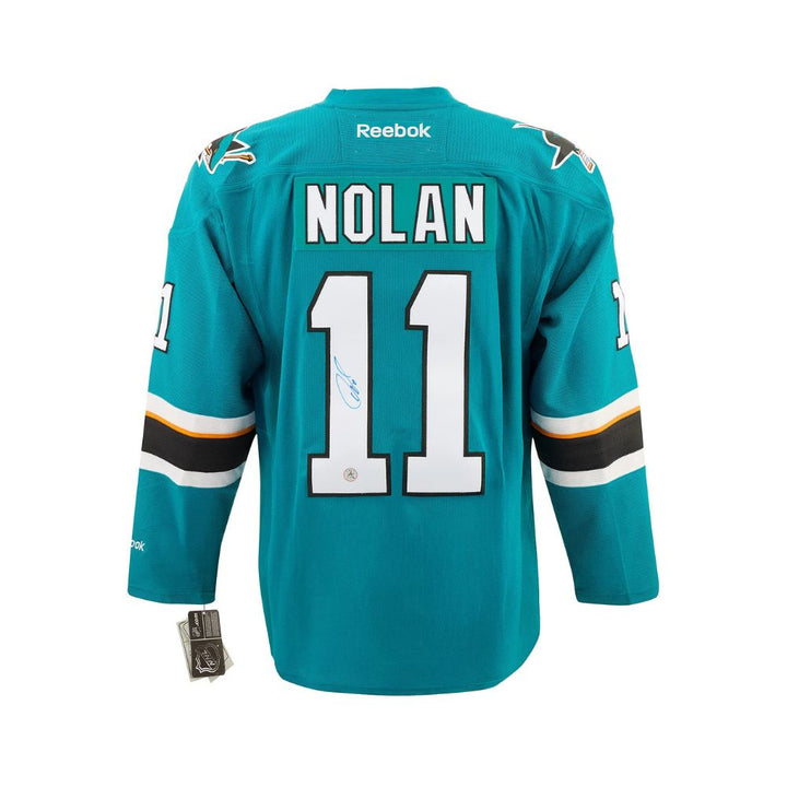 Chandail Officiel Autographié Reebok - Owen Nolan