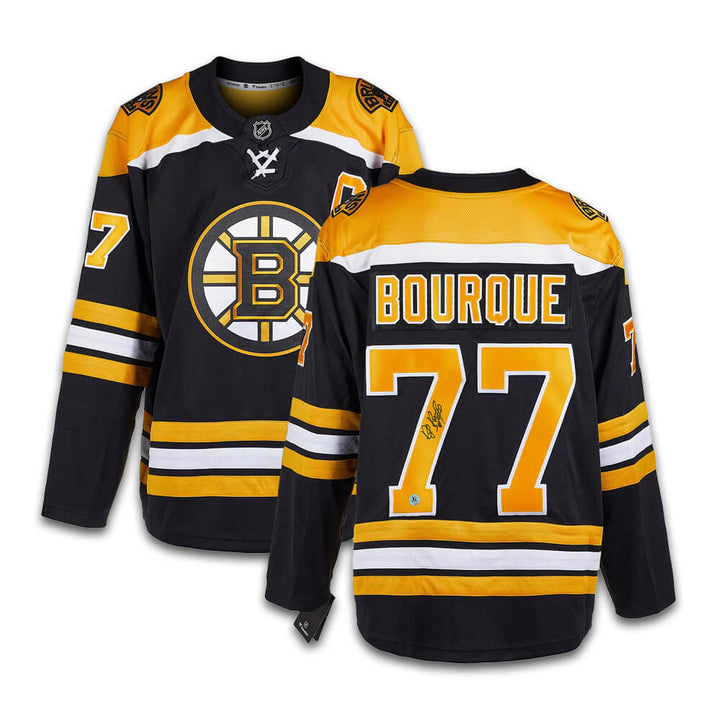 Jersey Fanatics Autographié par Raymond Bourque - Noir