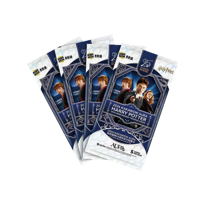 2026 Kakawow Aura - Harry Potter Collectible Cards - 25th Anniversary - Hobby Box