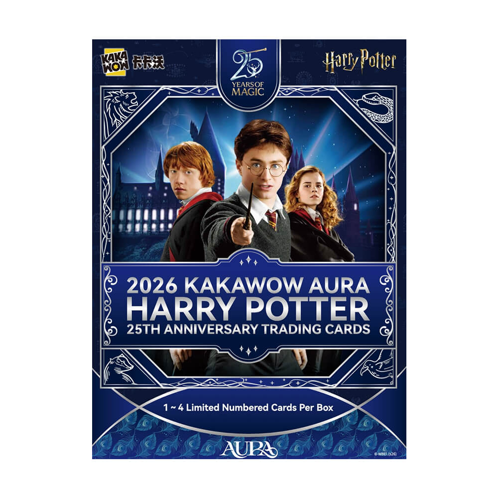 2026 Kakawow Aura - Harry Potter Collectible Cards - 25th Anniversary - Hobby Box