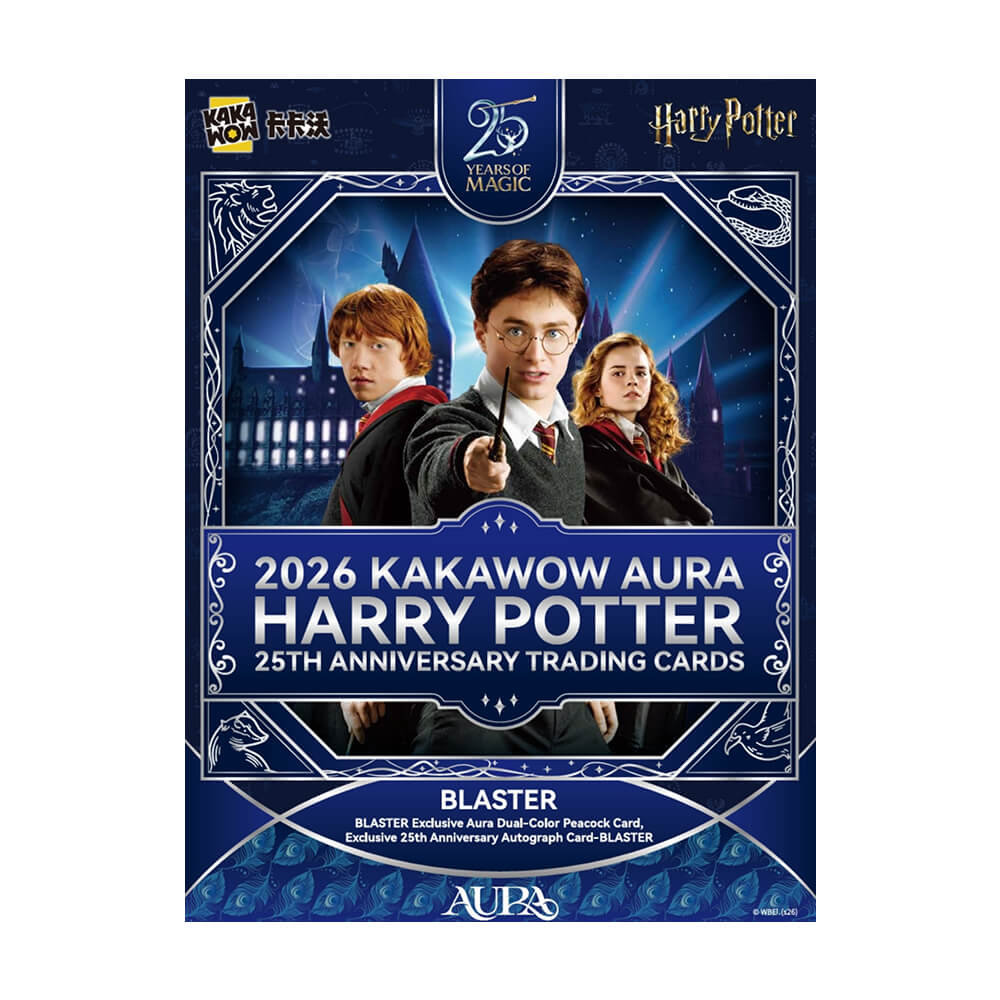 2026 Kakawow Aura - Harry Potter Collectible Cards - 25th Anniversary - Blaster Box