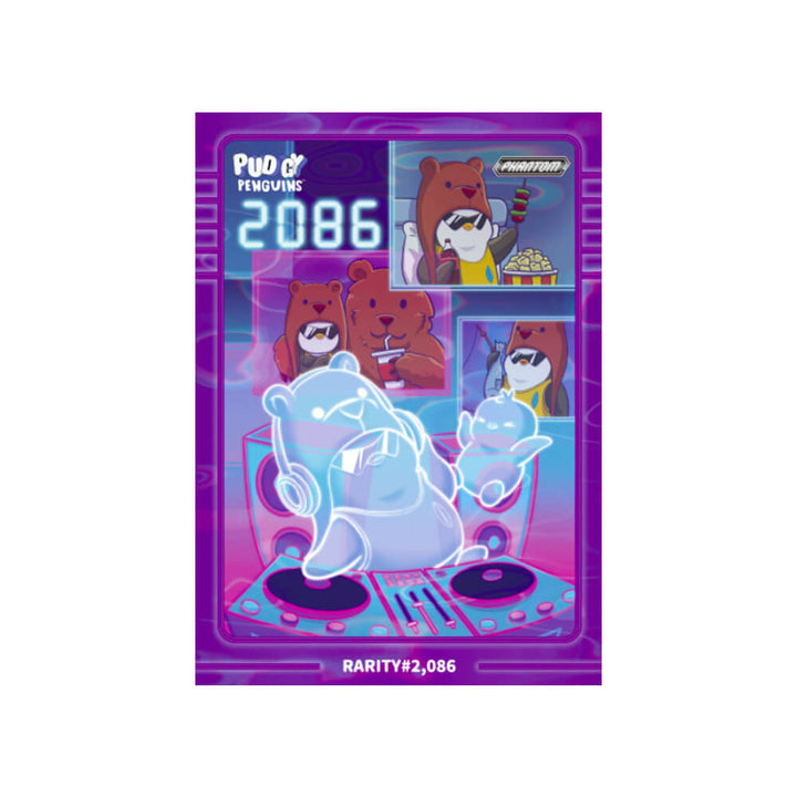 2026 Kakawow Phantom - Pudgy Penguins Trading Cards - Hobby Box
