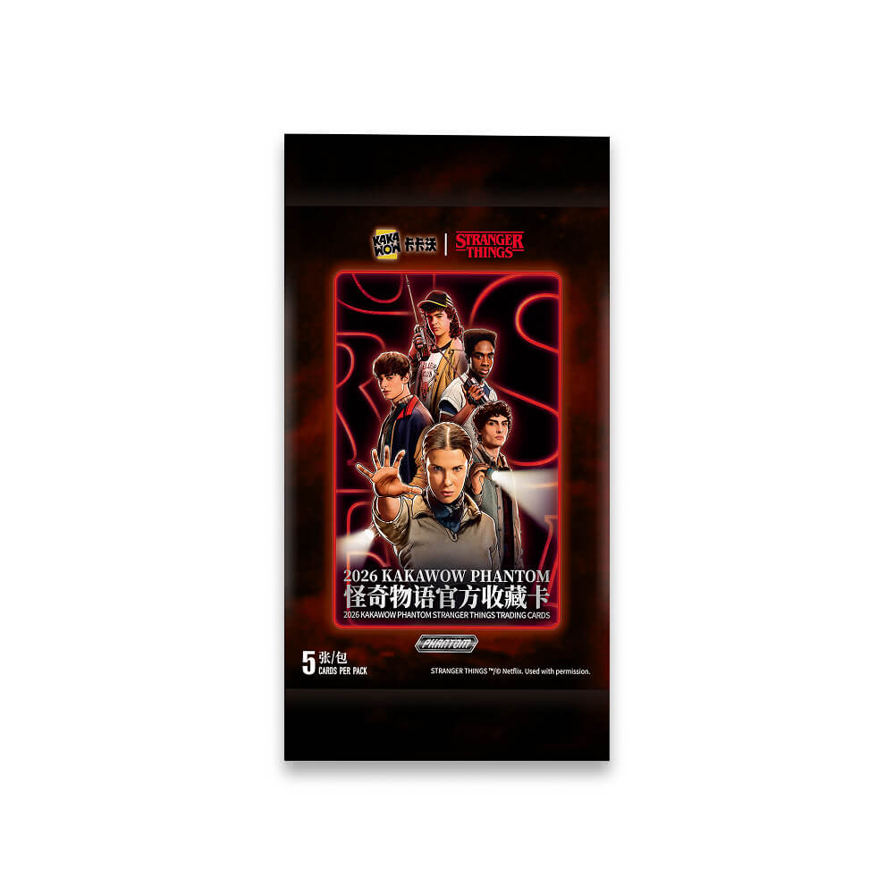 2026 Kakawow Phantom - Stranger Things Trading Cards - Hobby Box