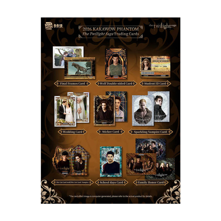 2026 Kakawow Phantom - The Twilight Saga Trading Cards - Hobby Box