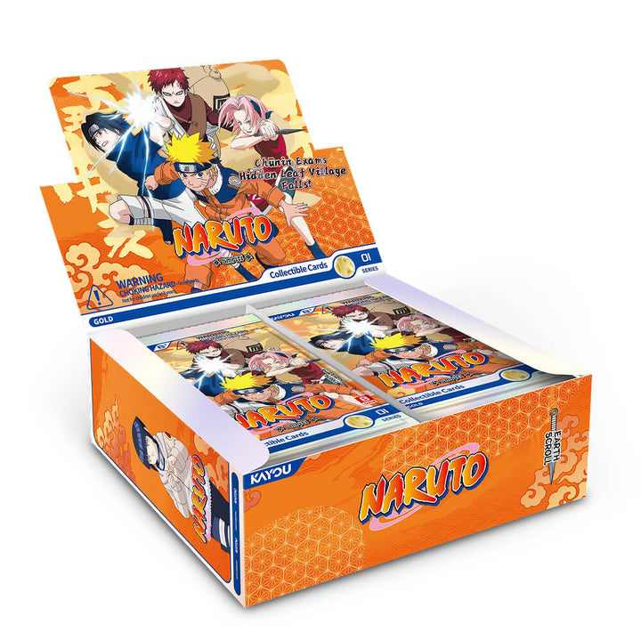 Naruto - SMRITI Collectible Cards - Earth Scroll Series 1 - Booster Box