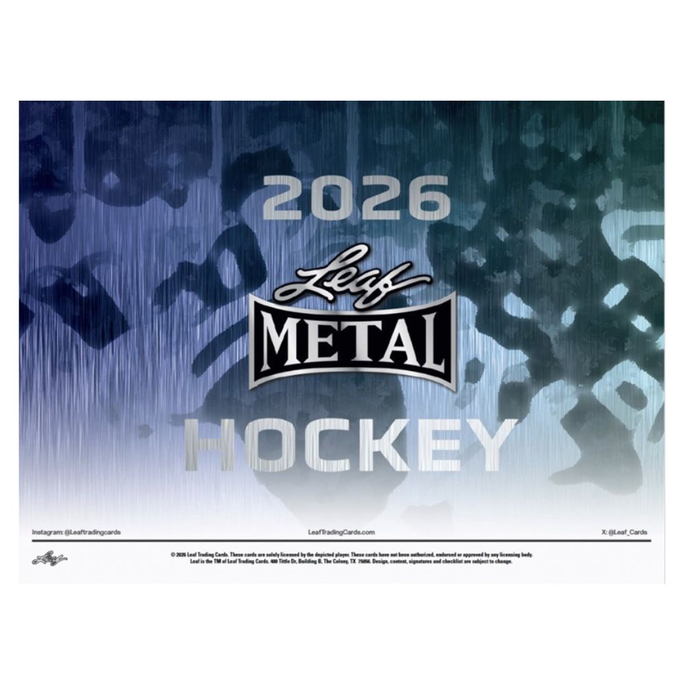 2025-26 Leaf Metal Hockey Hobby Box