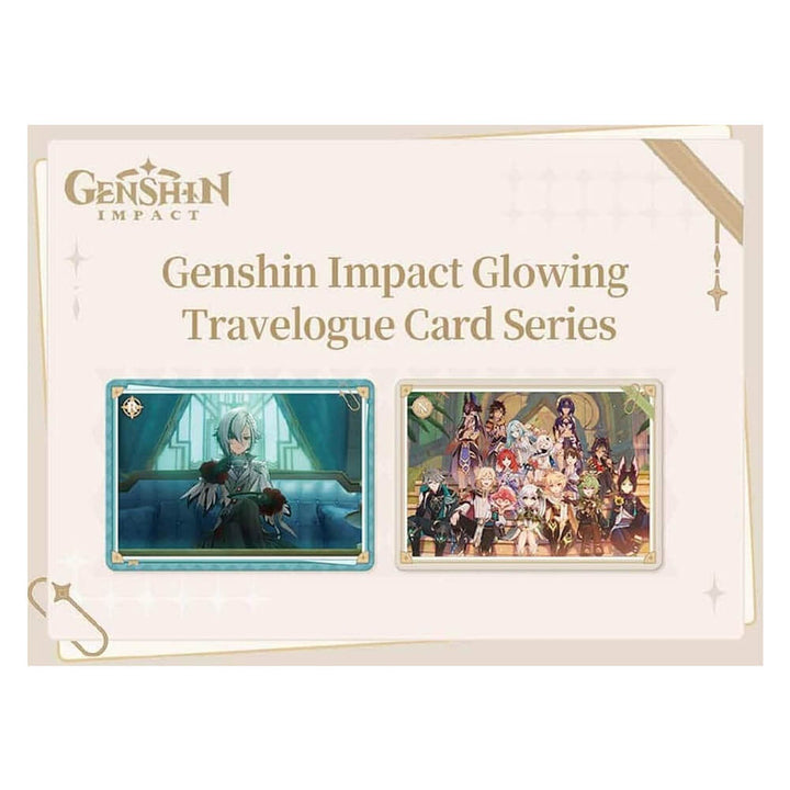 Genshin Impact - Glowing Travelogue Card Series Vol. 1 - Booster Box