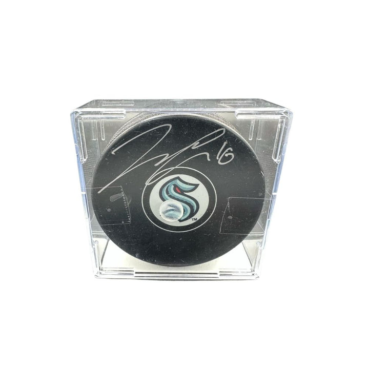 Rondelle Autographiée Du Kraken de Seatle - Jared McCann
