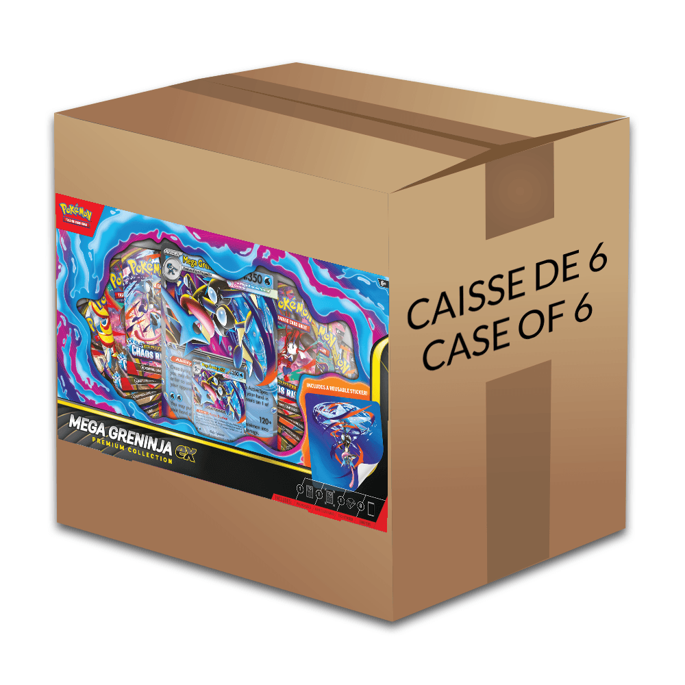 Pokémon Mega Greninja Ex Premium Collection Box
