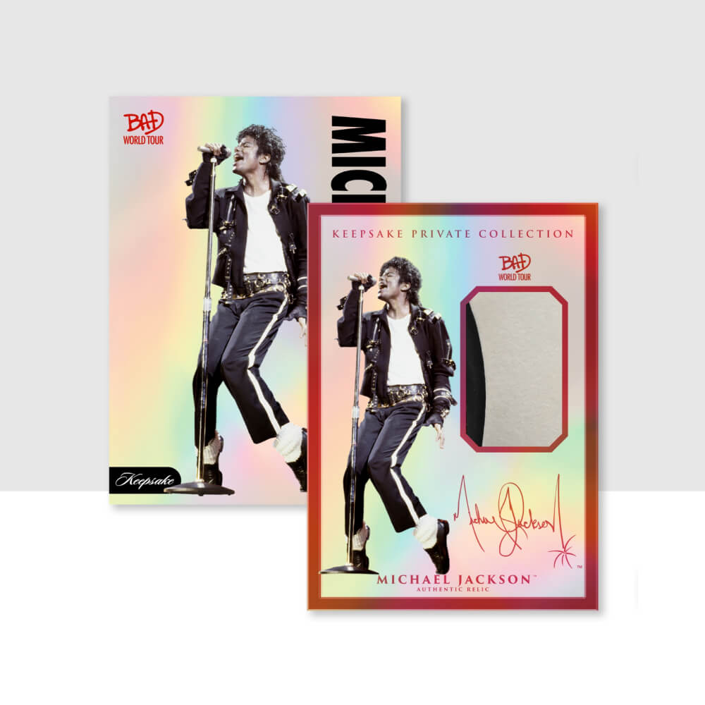 KEEPSAKE - MICHAEL JACKSON BAD WORLD TOUR Holo Edition - Breaker Case