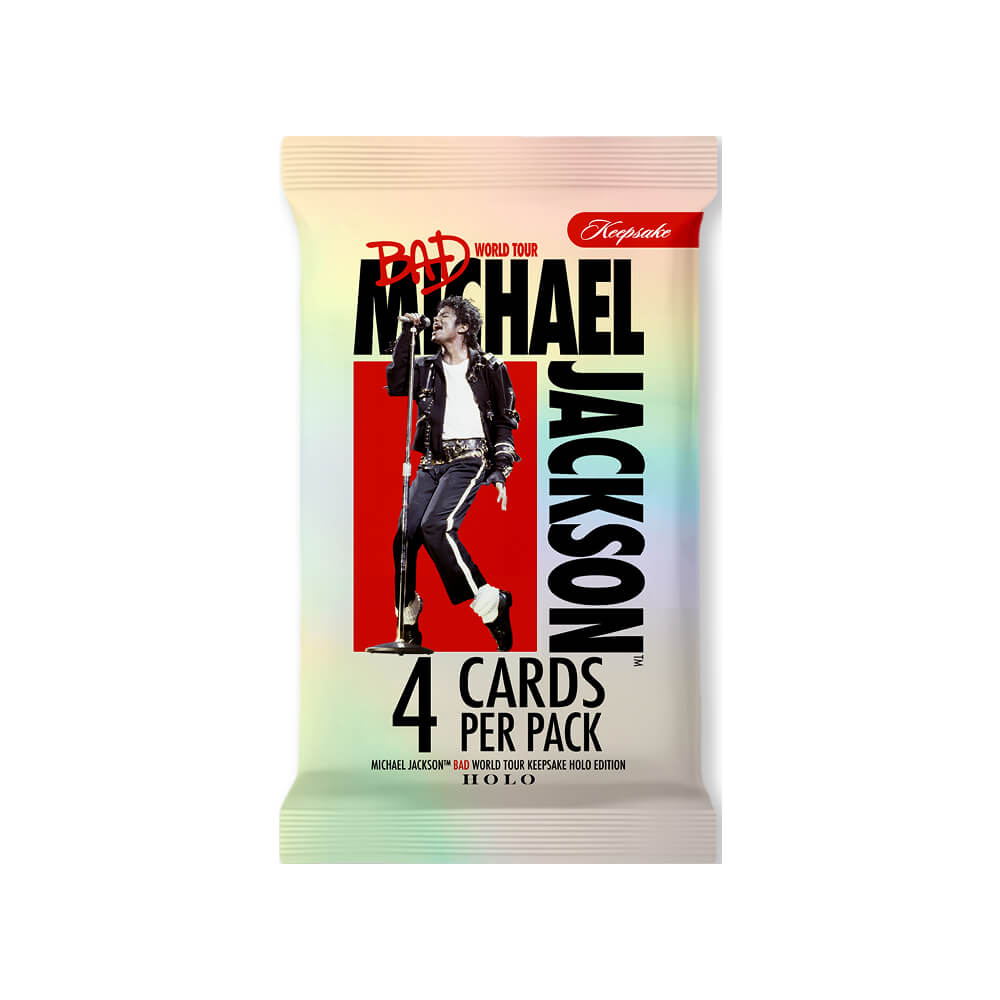 KEEPSAKE - MICHAEL JACKSON BAD WORLD TOUR Holo Edition - Breaker Case