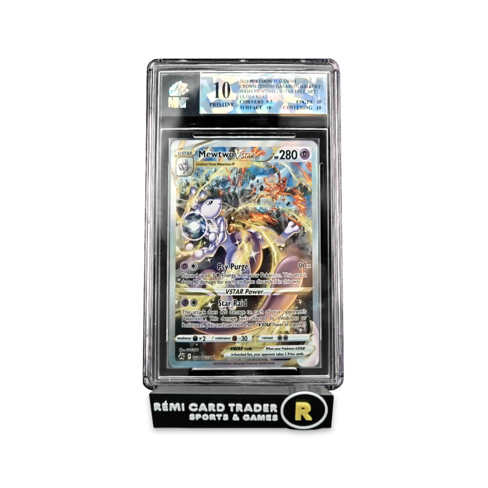 POKÉMON 2023 MEWTWO VSTAR (Crown Zenith: Galarian Gallery) #GG44 MNT PRISTINE 10