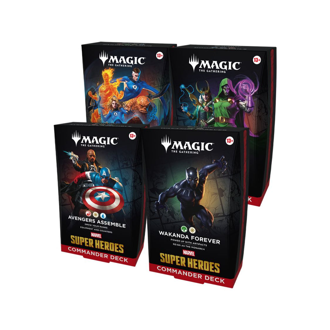 MTG - Marvel Super Heroes - English Commander Decks