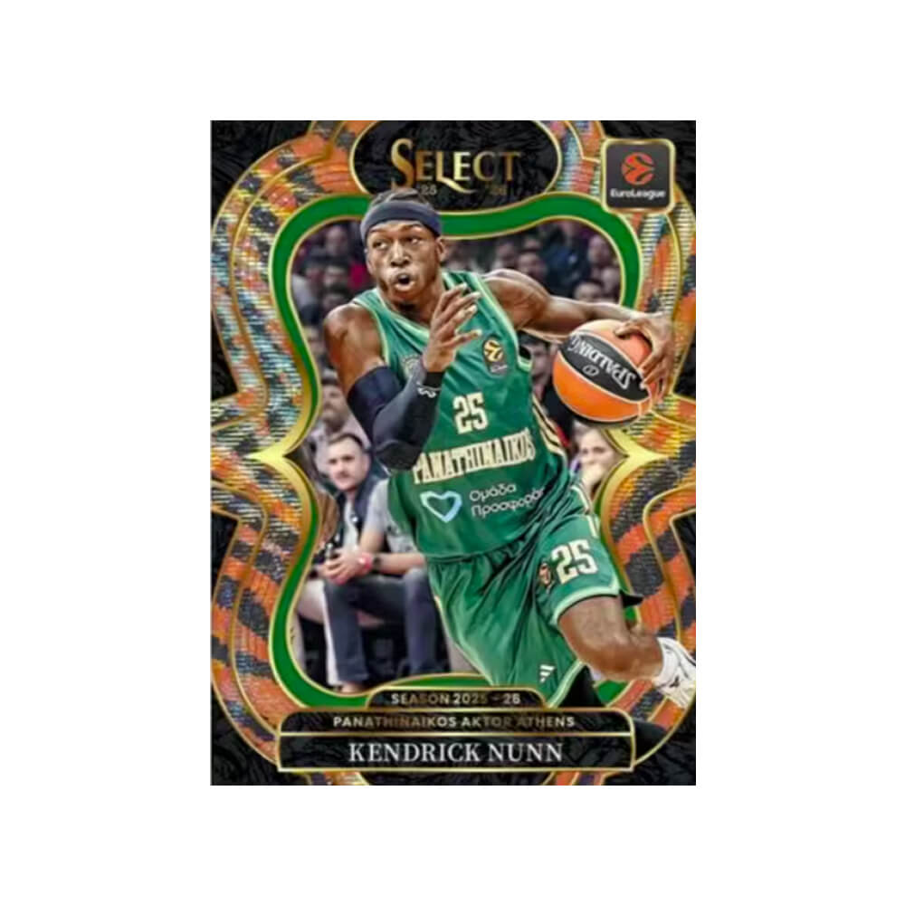 2025-26 Panini Select Euroleague Basketball Mega Box