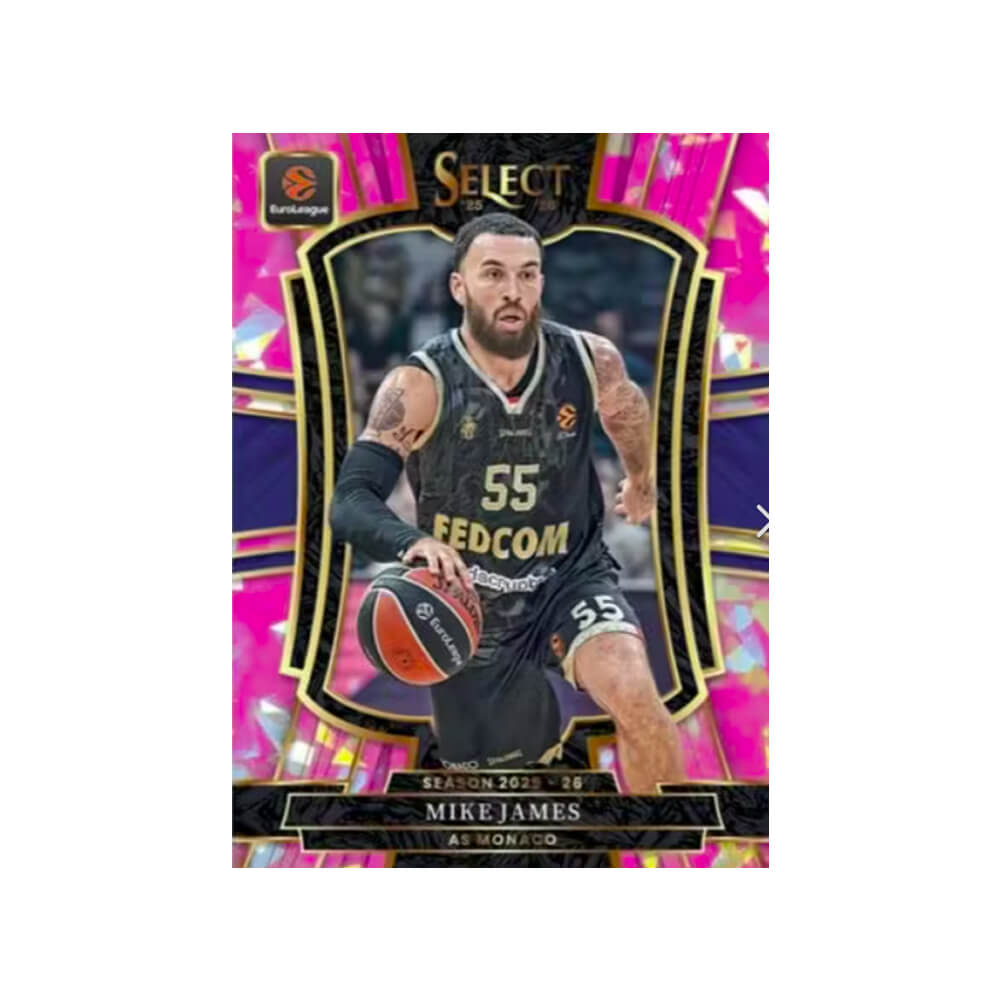 2025-26 Panini Select Euroleague Basketball Mega Box