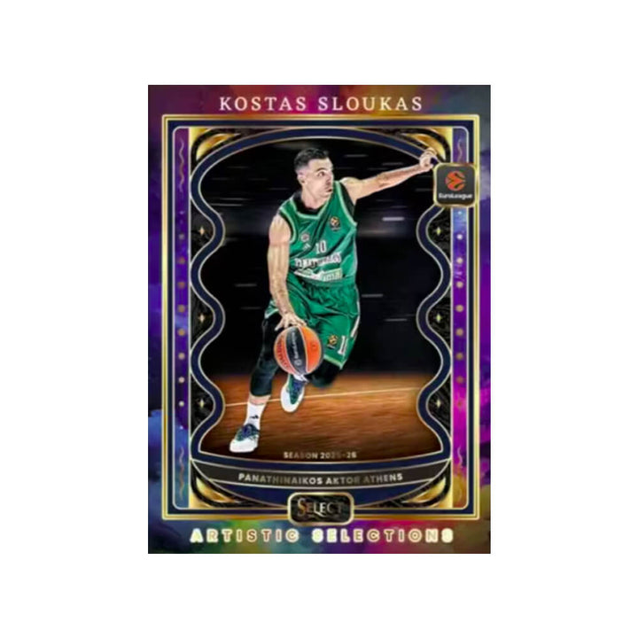 2025-26 Panini Select Euroleague Basketball Mega Box