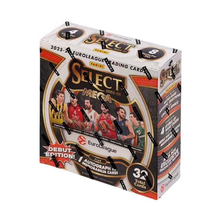2025-26 Panini Select Euroleague Basketball Mega Box