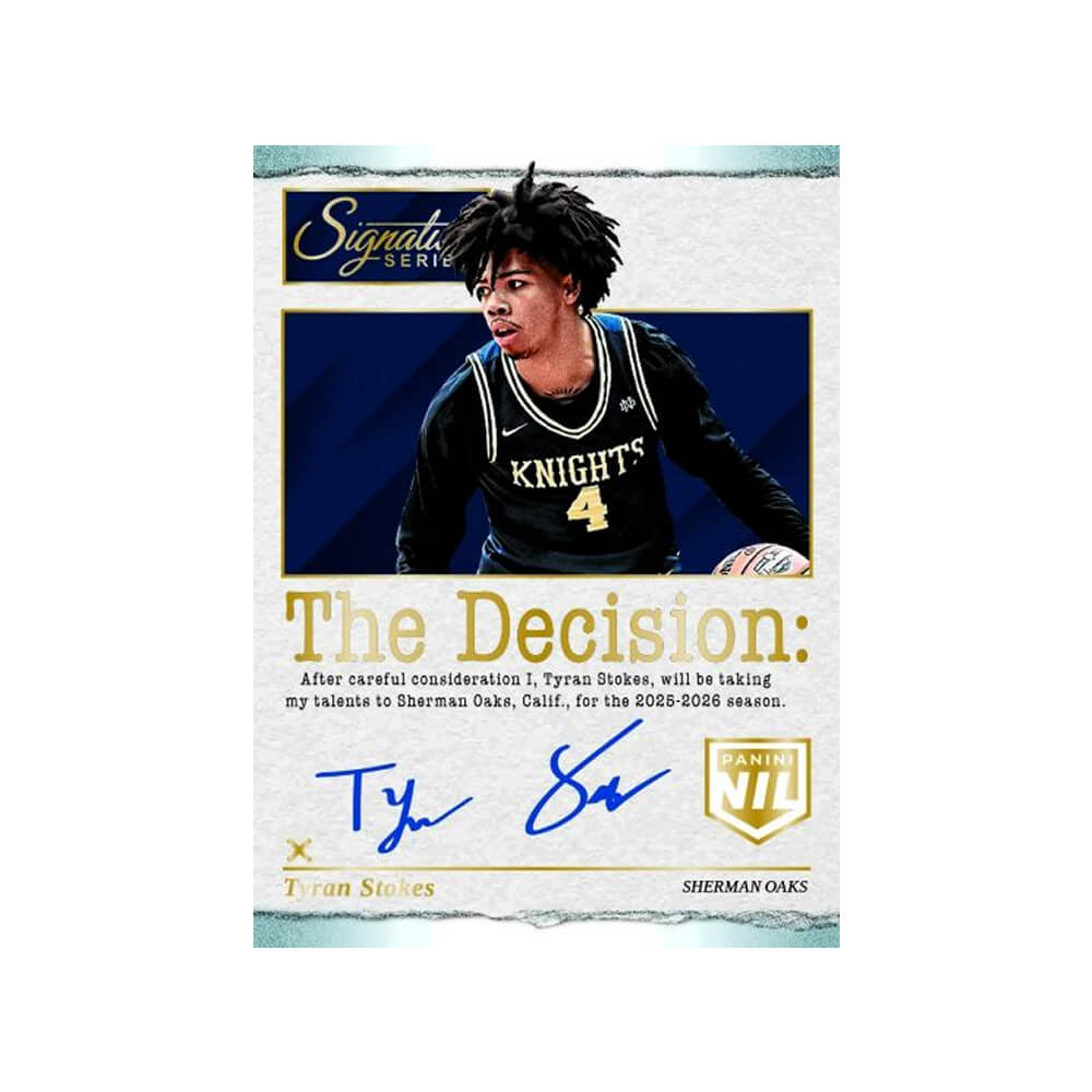 2025-26 Panini Signature Series Basketball Hobby Box
