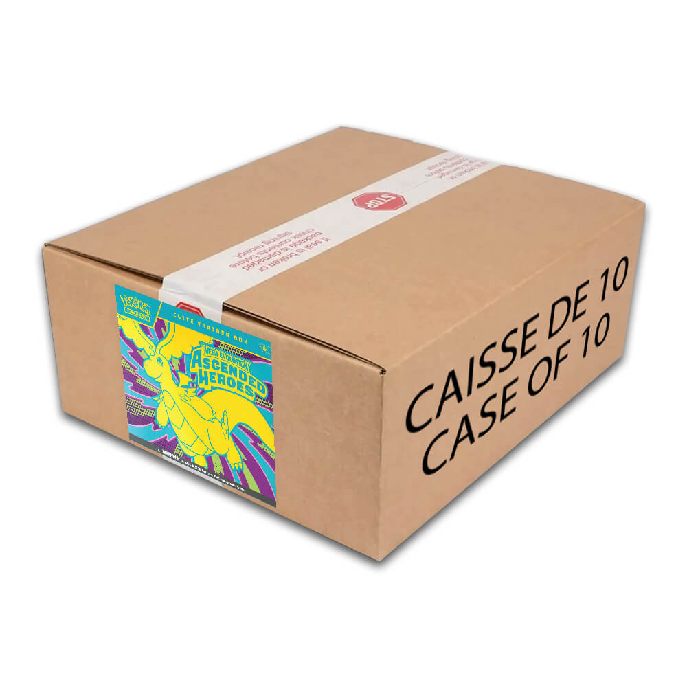 Pokémon - Mega Evolution Ascended Heroes - Elite Trainer Box - Caisse scellée de 10