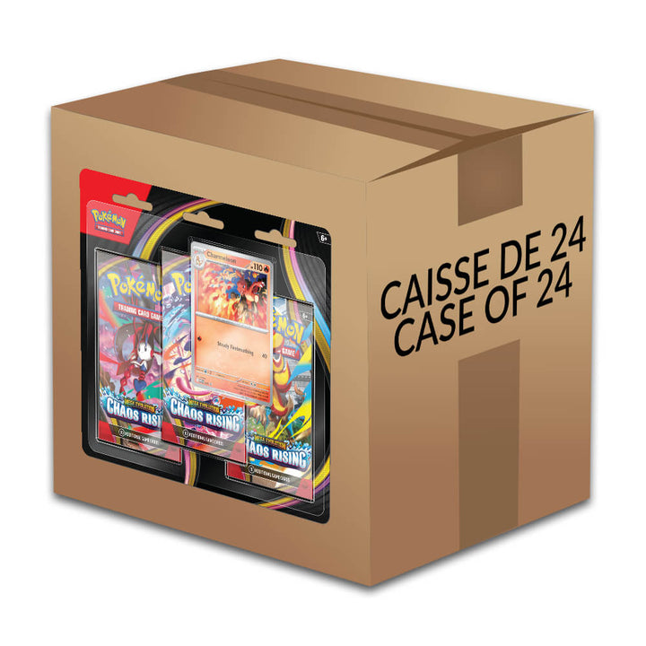 Pokémon - Mega Evolution Chaos Rising - 3 Pack Blister