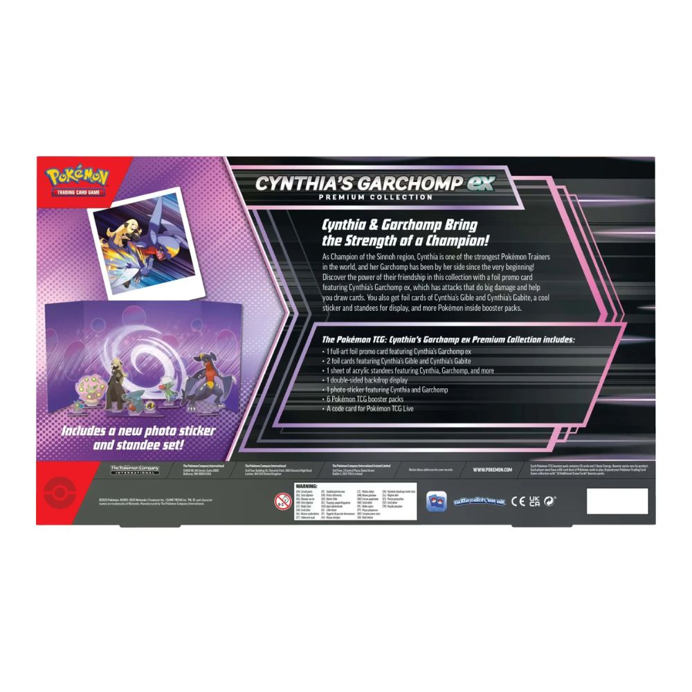Pokémon - Cynthia’s Garchomp Ex Premium Collection