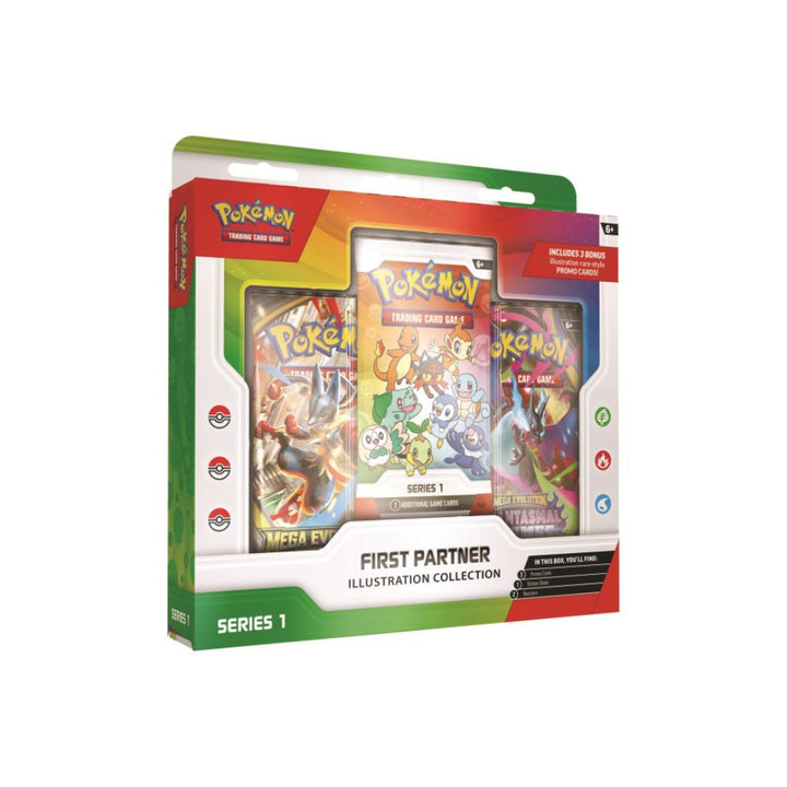Pokémon First Partners Illustration Collection Series 1