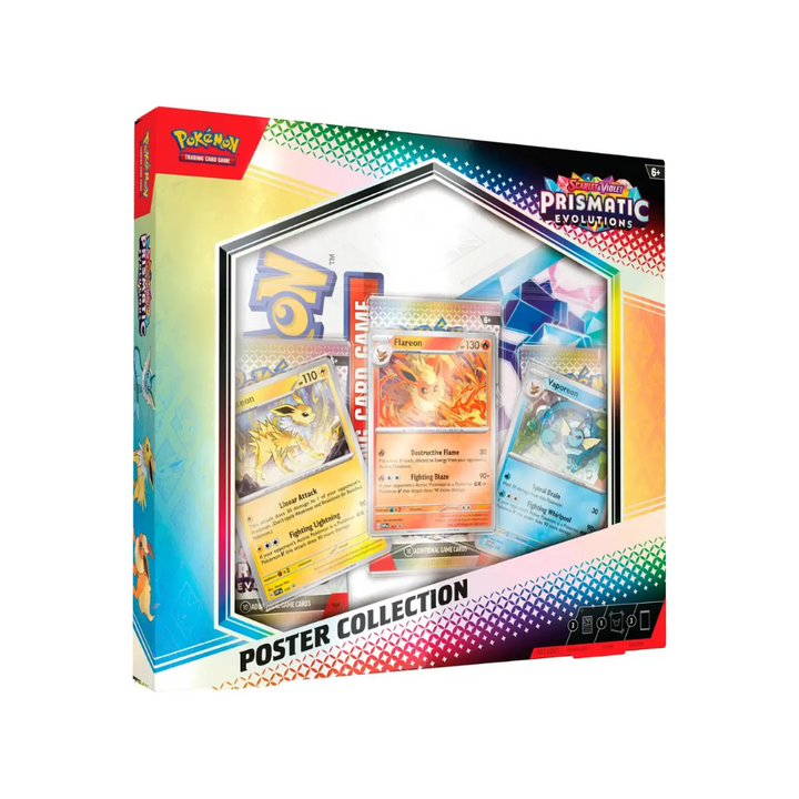 Pokémon - Scarlet & Violet Prismatic Evolutions - Poster Collection