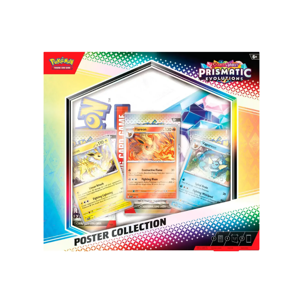 Pokémon - Scarlet & Violet Prismatic Evolutions - Poster Collection