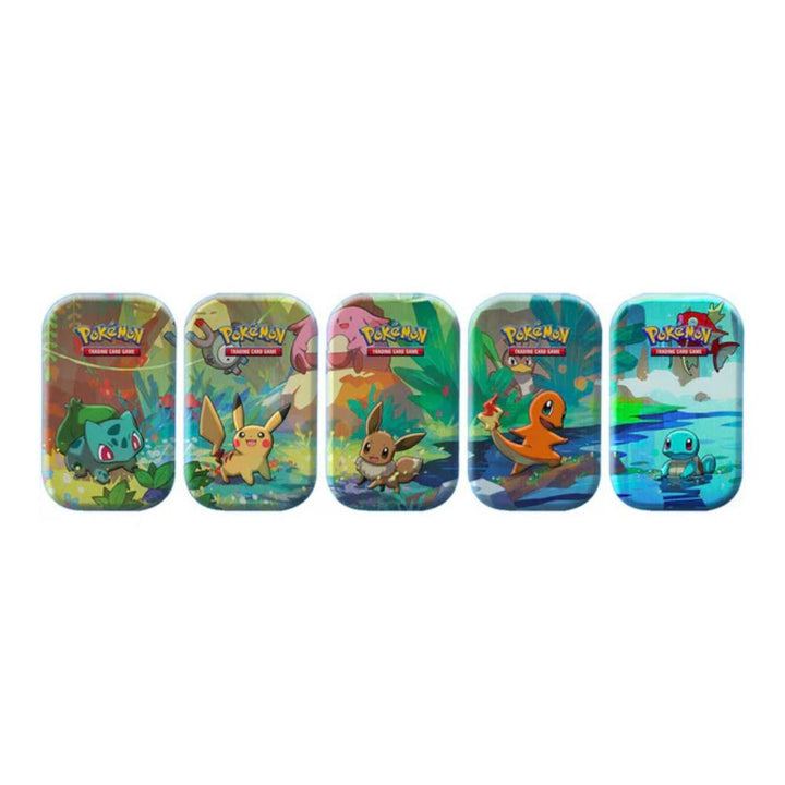 Pokémon Kanto Friends Mini Tin Display