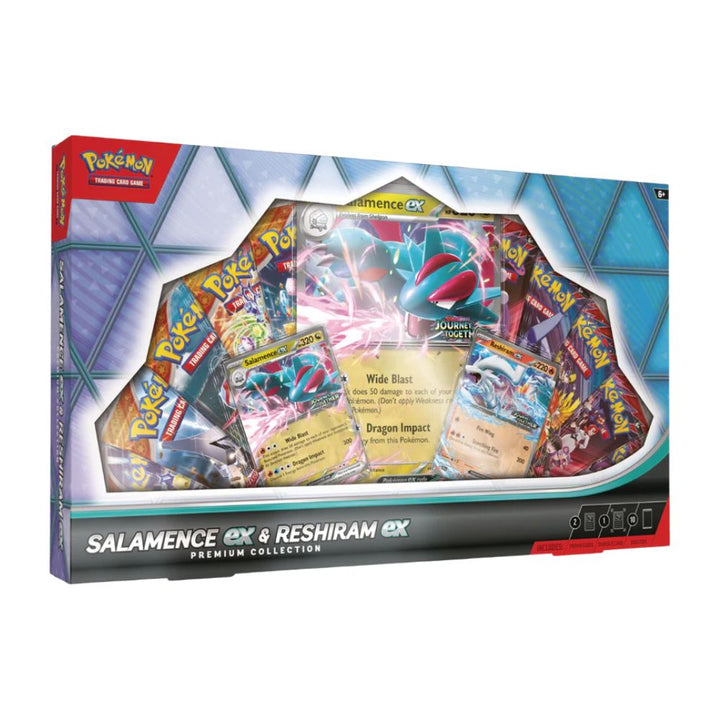 Pokémon - Salamence EX & Reshiram EX Premium Collection Box