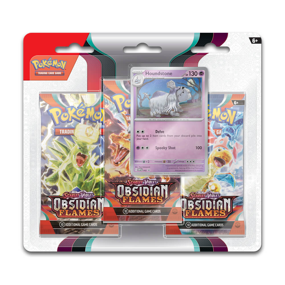 Pokémon Scarlet & Violet Obsidian Flames 3 Pack Blister