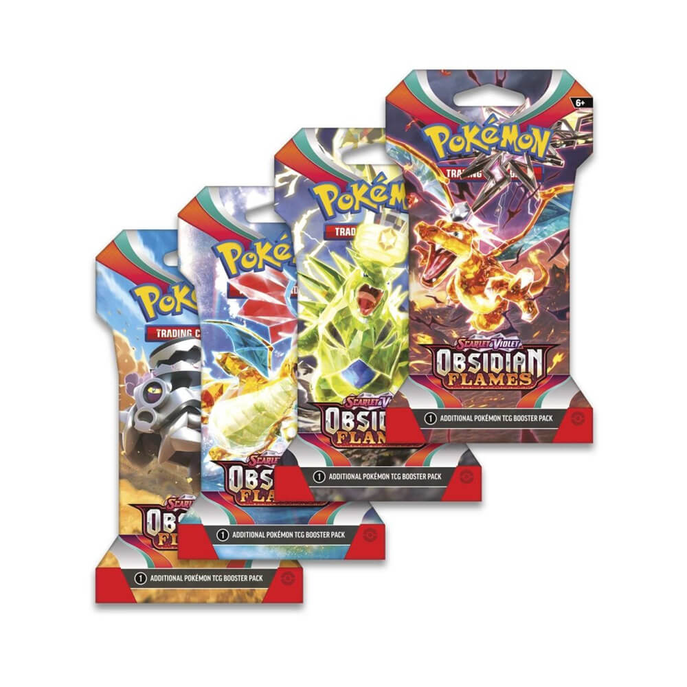 Pokémon Scarlet & Violet Obsidian Flames Sleeved Pack