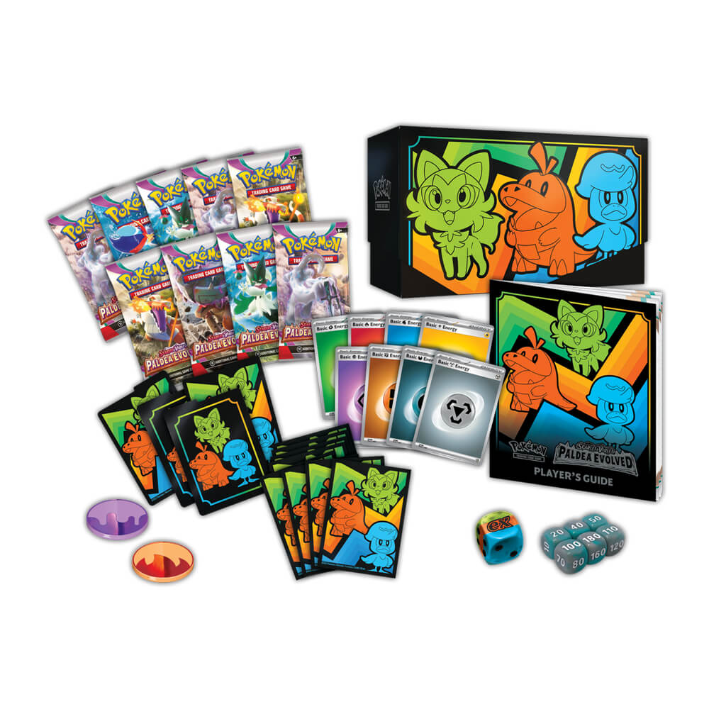 Pokémon Scarlet & Violet Paldea Evolved Elite Trainer Box