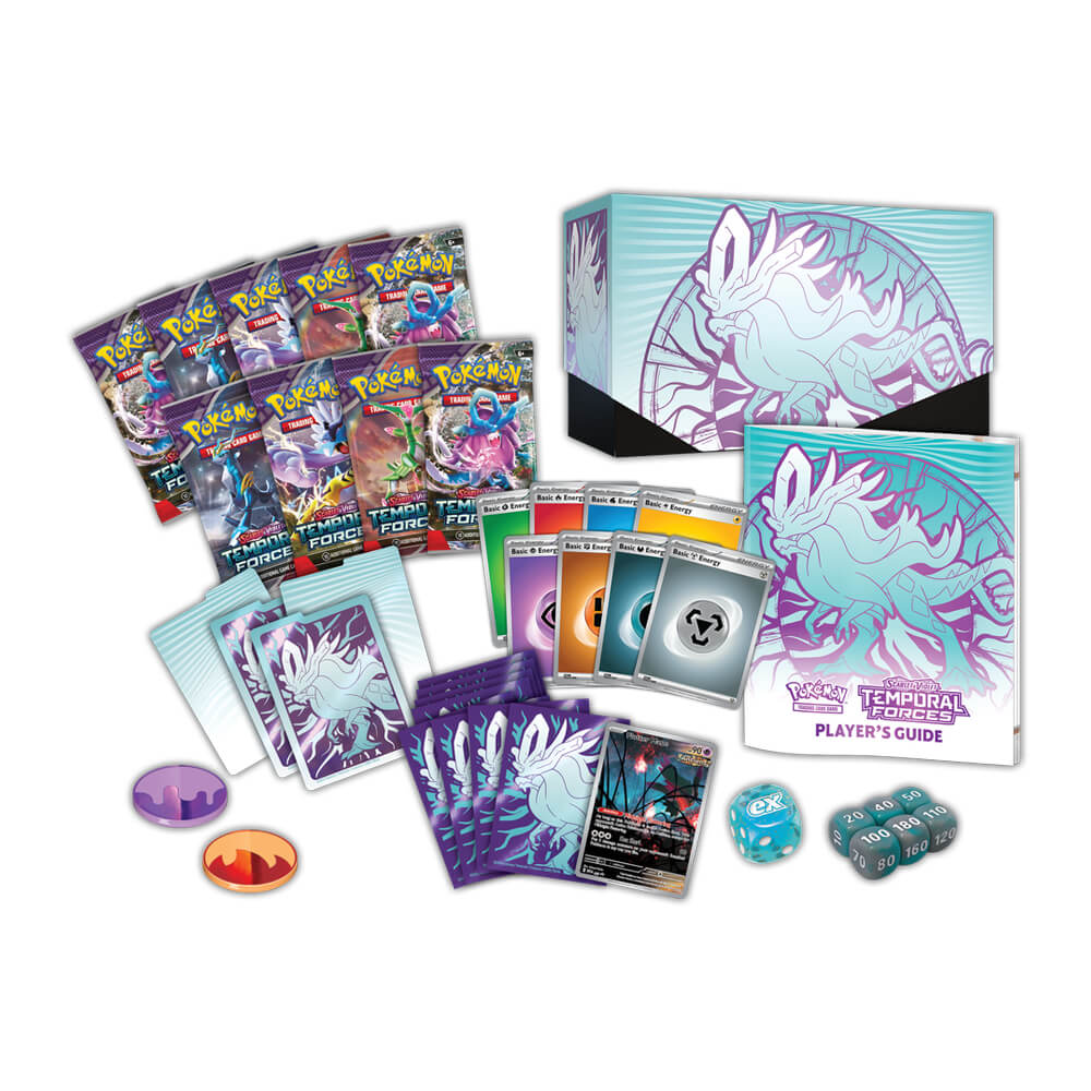 Pokémon Scarlet & Violet Temporal Forces Elite Trainner Box Walking Wake ex
