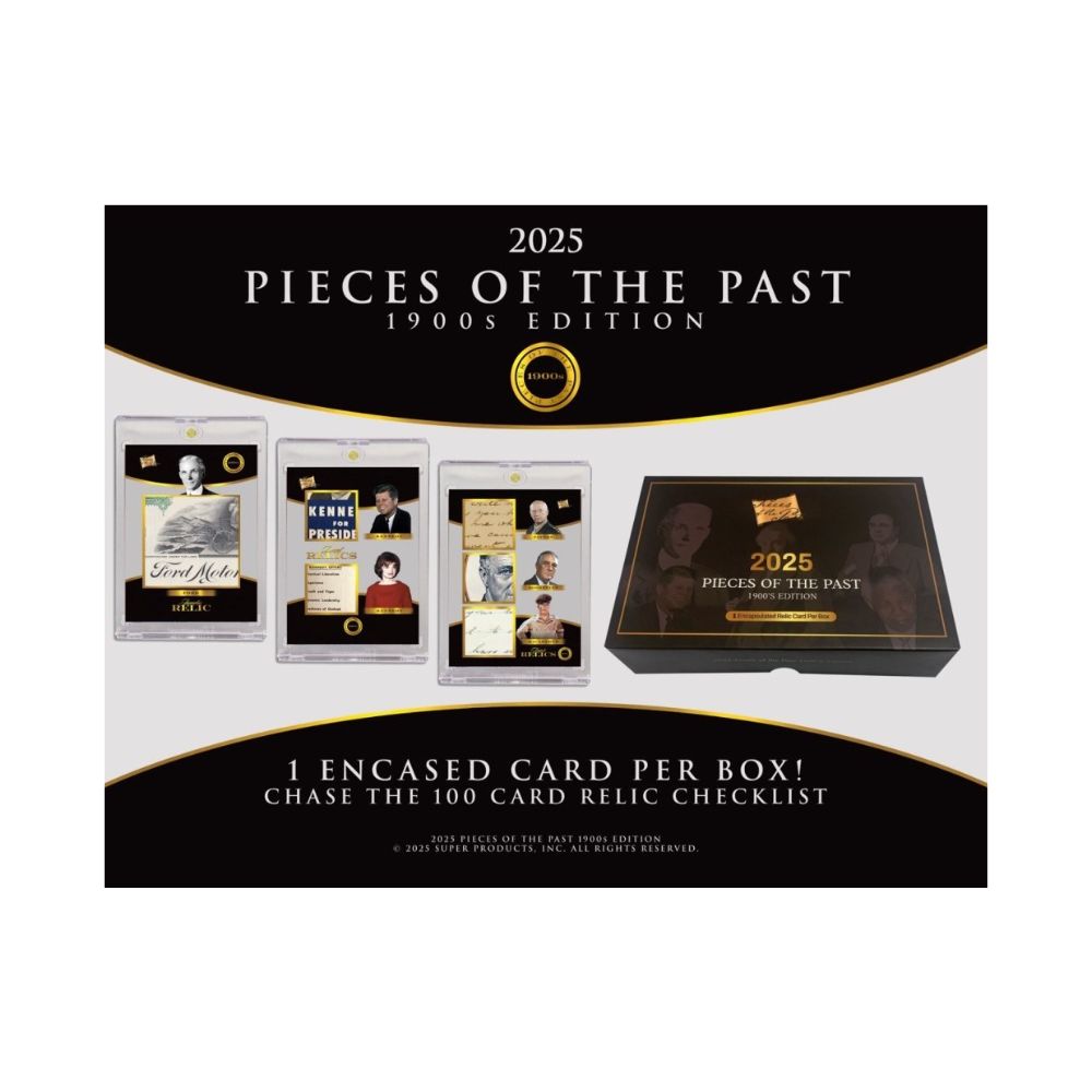 2025 Pieces Of The Past 1900's Edition Box