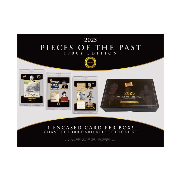 2025 Pieces Of The Past 1900's Edition Box