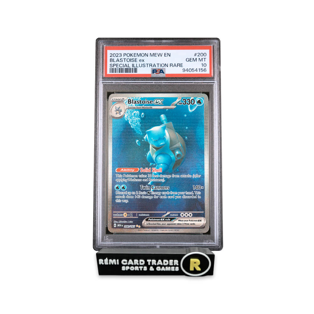 POKÉMON 2023 BLASTOISE EX (151) #200 PSA GEM MT 10