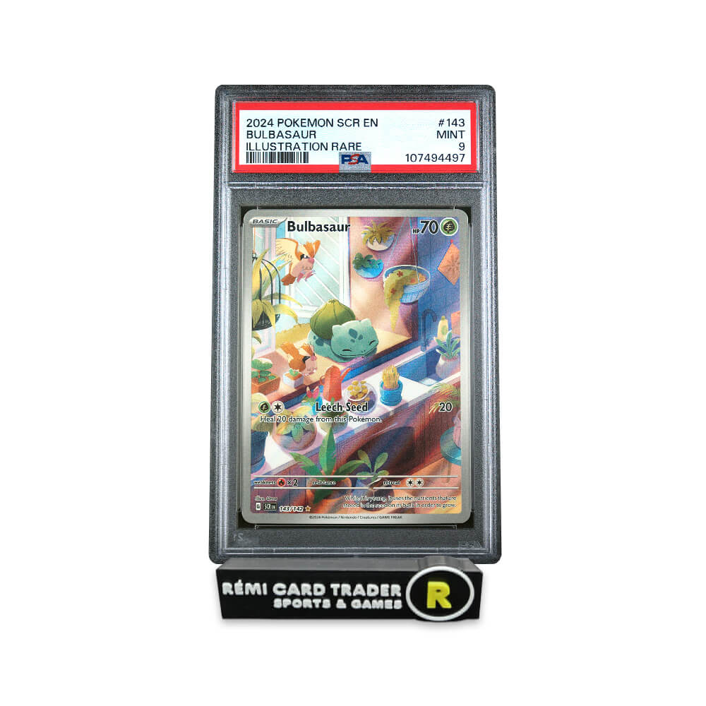 POKÉMON 2024 BULBASAUR (STELLAR CROWN) #143 PSA MINT 9