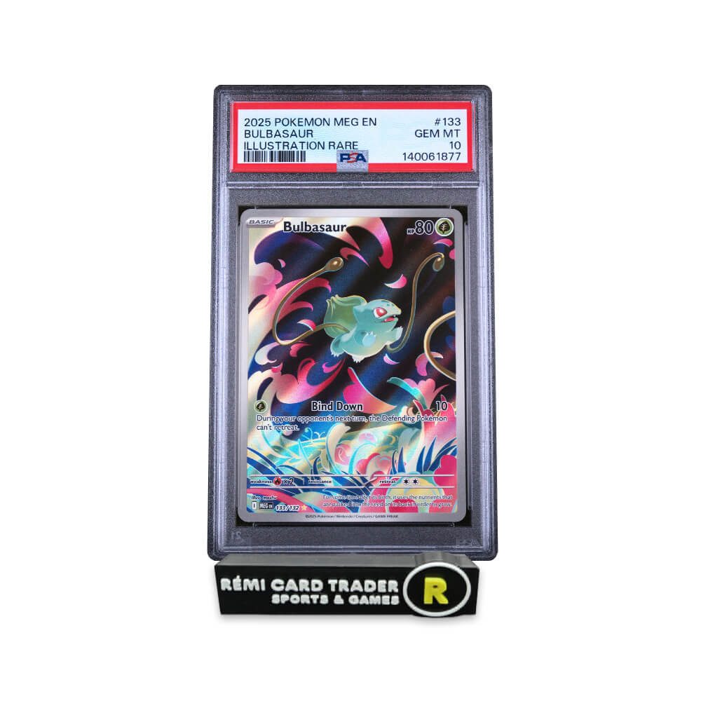 POKÉMON 2025 BULBASAUR (MEGA EVOLUTION) #133 PSA GEM MT 10