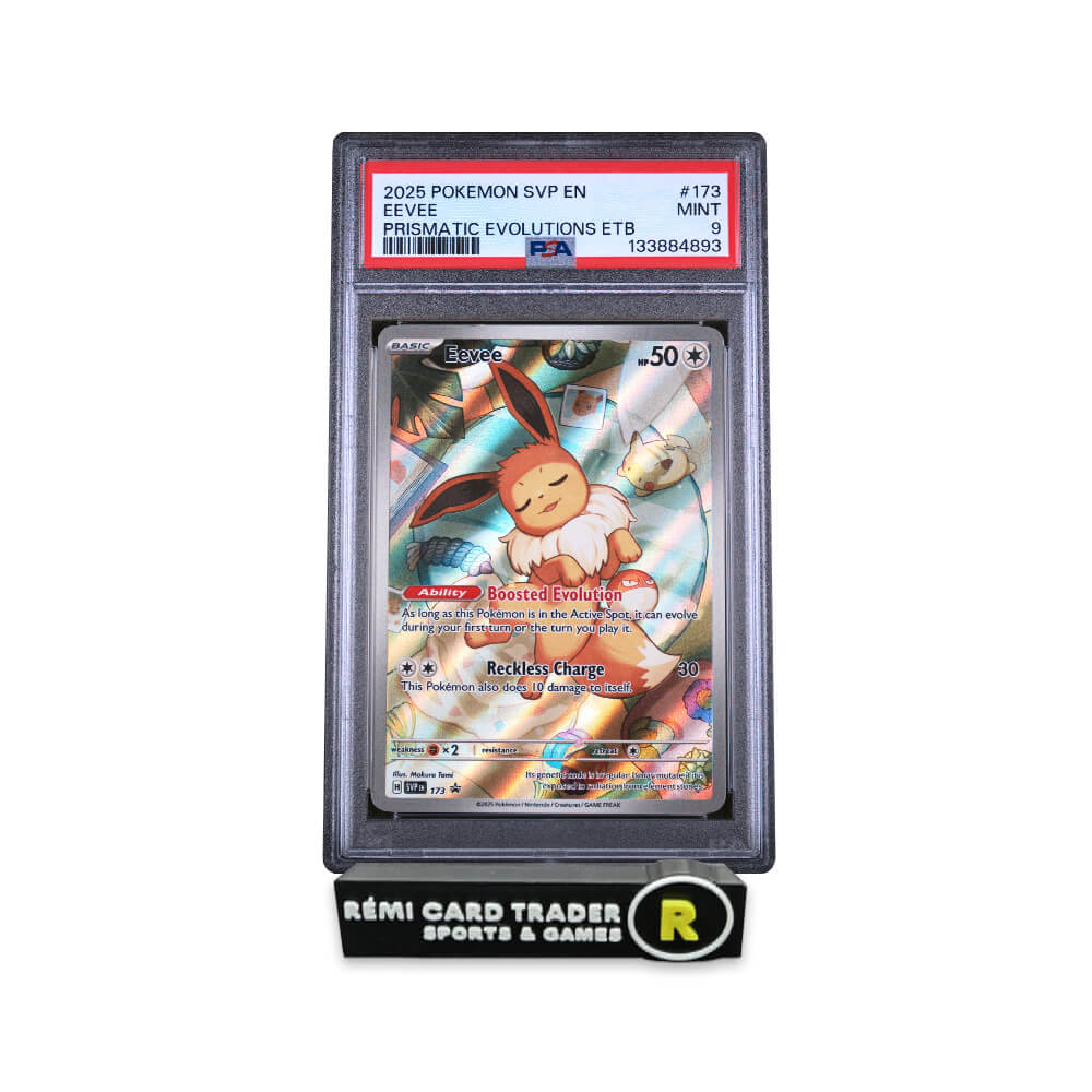 POKÉMON 2025 EEVEE (SVP EN-SV BLACK STAR PROMO) #173 PSA MINT 9