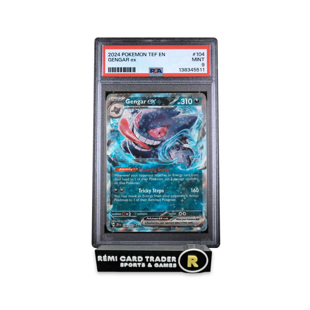 POKÉMON 2024 GENGAR EX (TEMPORAL FORCES) #104 PSA MINT 9