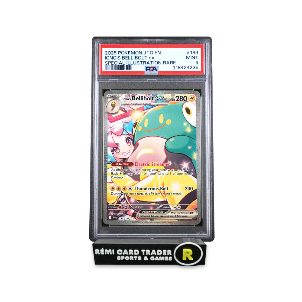 POKÉMON 2025 IONO'S BELLIBOLT ex (JOURNEY TOGETHER) #183 PSA MINT 9
