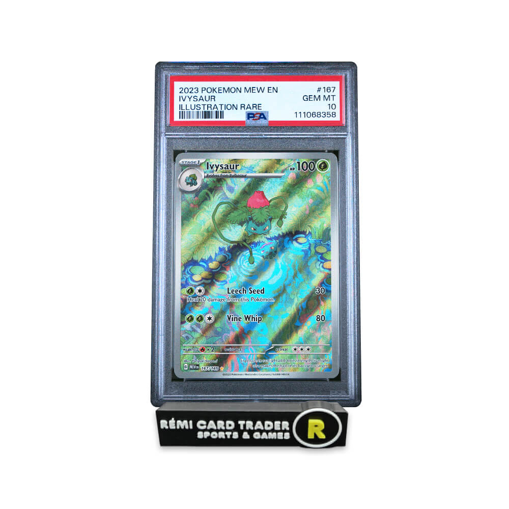 POKÉMON 2023 IVYSAUR (151) #167 PSA GEM MT 10