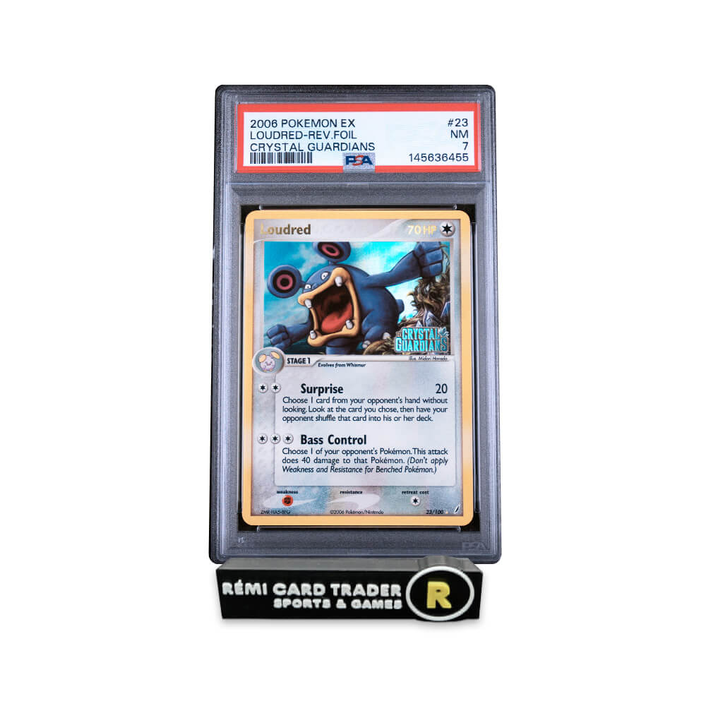 POKÉMON 2006 LOUDRED (CRYSTAL GUARDIANS) #23 PSA NM 7