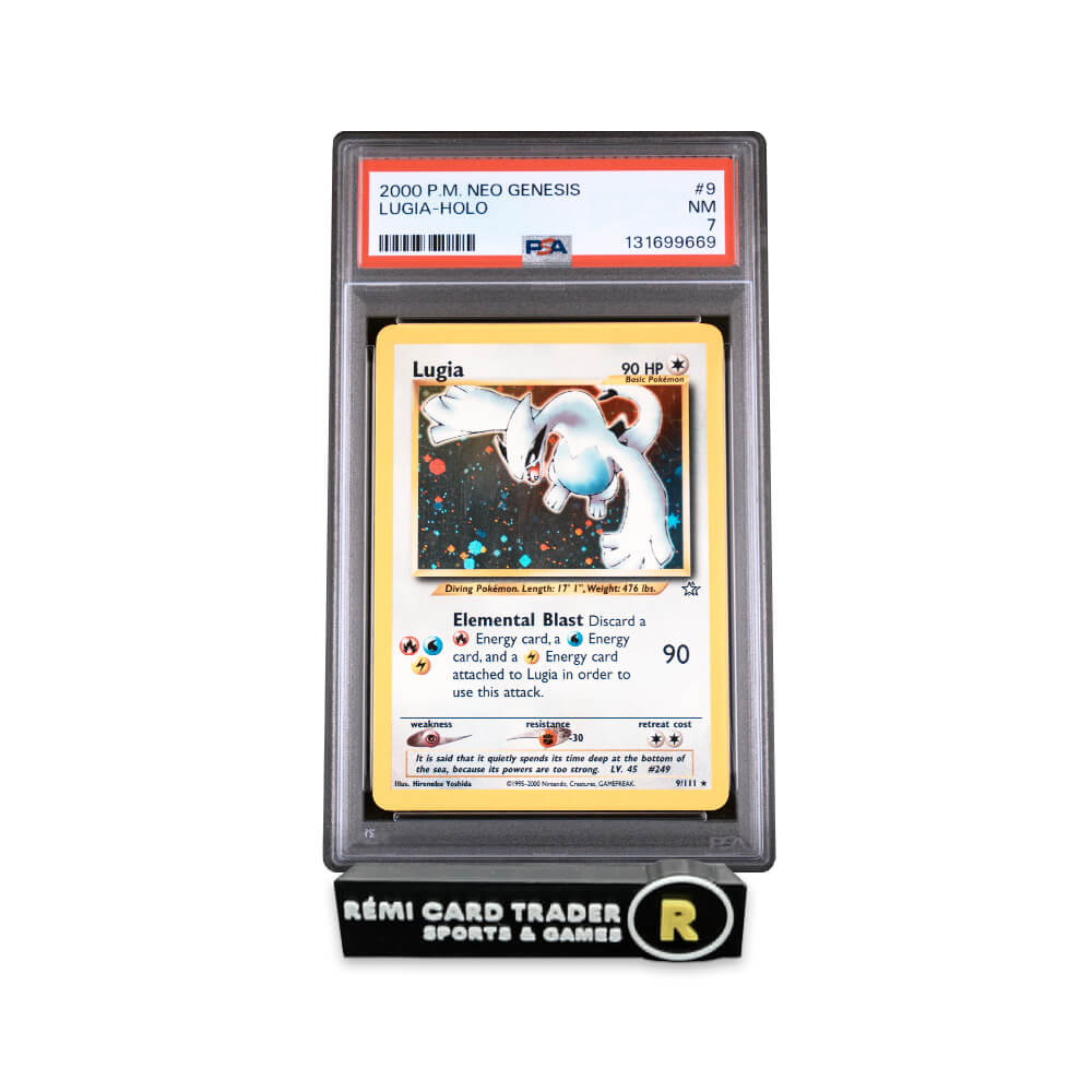 POKÉMON 2000 LUGIA (NEO GENESIS) #9 PSA NM 7