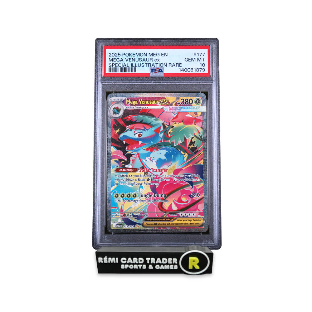 POKÉMON 2025 MEGA VENUSAUR EX (MEGA EVOLUTION) #177 PSA GEM MT 10