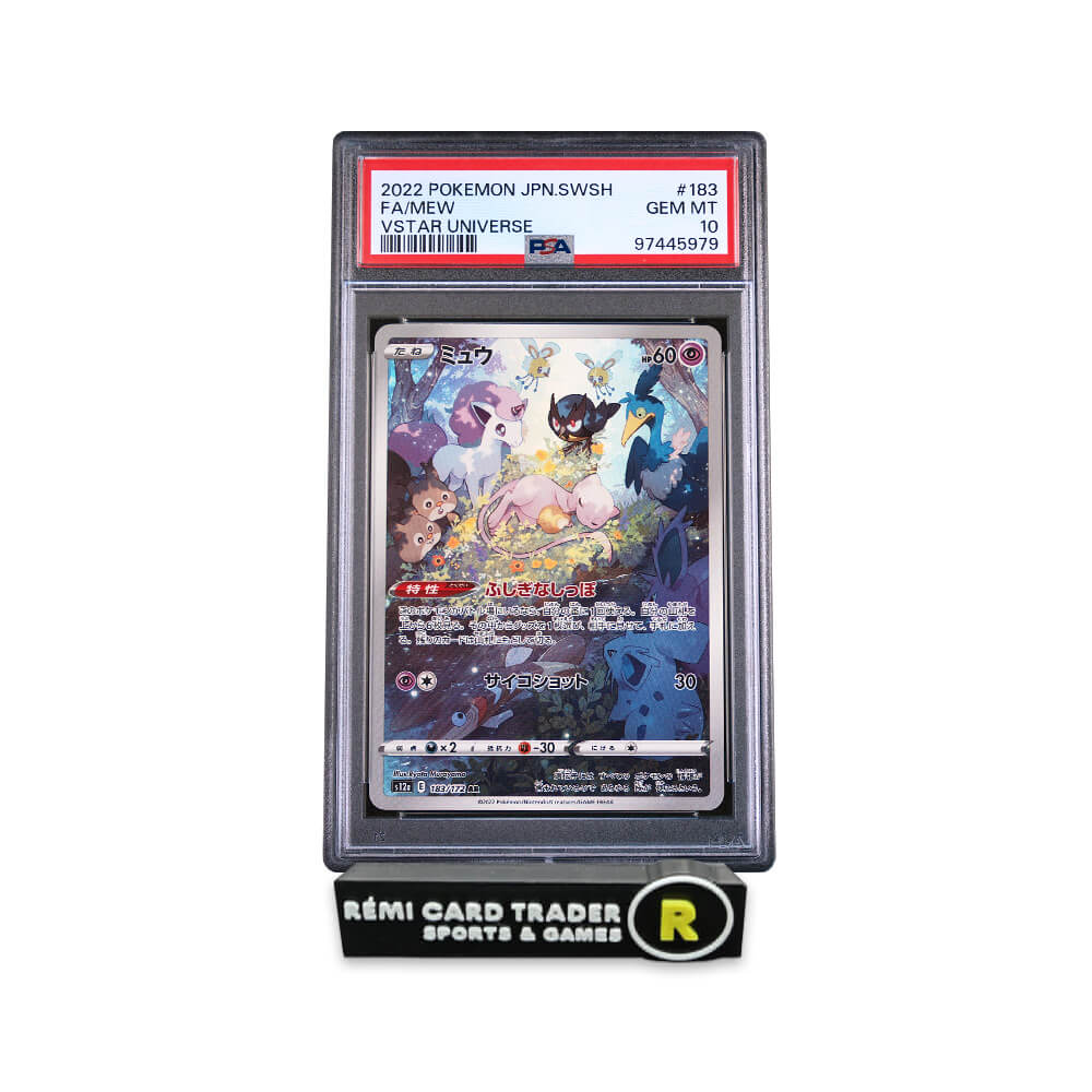 POKÉMON 2022 MEW (JAPANESE VSTAR UNIVERSE) #183 PSA GEM MT 10