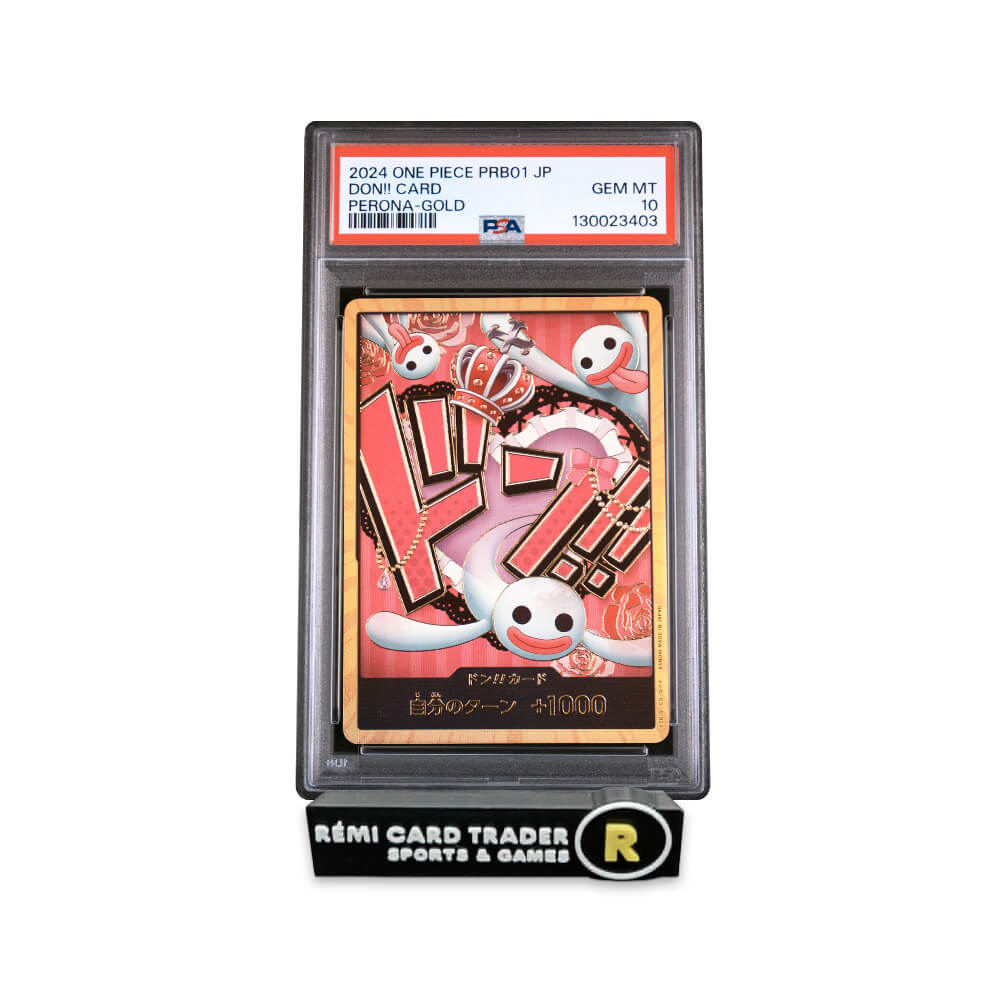 2024 One Piece DON!! Card Perona Gold (JAPANESE PRB01-PREMIUM BOOSTER -ONE PIECE CARD THE BEST) PSA GEM MT 10