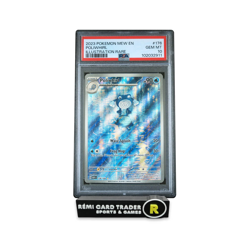 POKÉMON 2023 POLIWHIRL (151) #176 PSA GEM MT 10