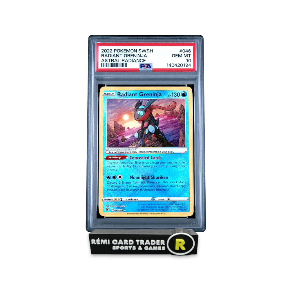 POKÉMON 2022 RADIANT GRENINJA (ASTRAL RADIANCE) #046 PSA GEM MT 10